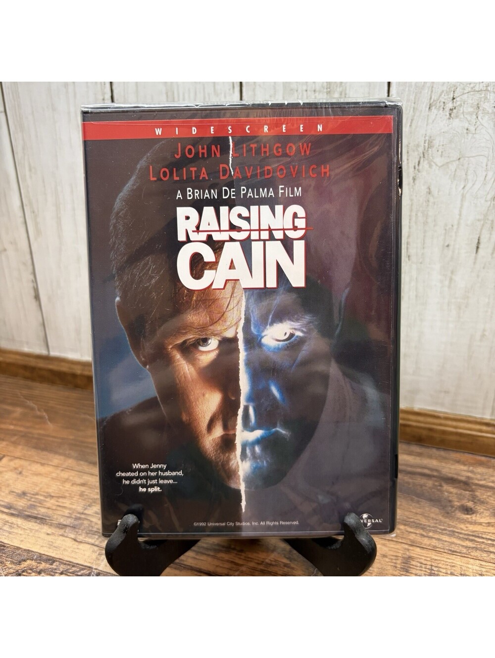 Raising Cain (DVD, 1992) John Lithgow Thriller Horror New Sealed